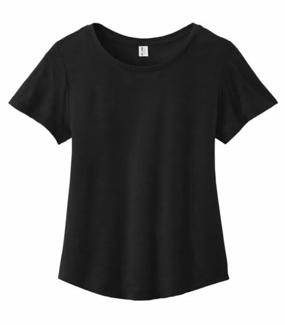 Customized Ladies ALLMADE® Relaxed Organic Cotton Scoop Neck Tee AL2108CA