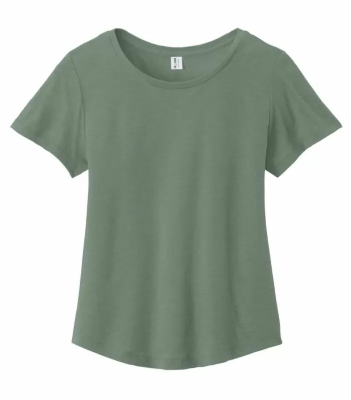 Customized Ladies ALLMADE® Relaxed Organic Cotton Scoop Neck Tee AL2108CA