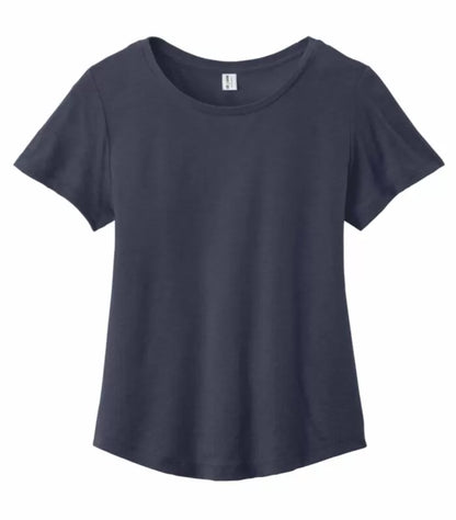 Customized Ladies ALLMADE® Relaxed Organic Cotton Scoop Neck Tee AL2108CA