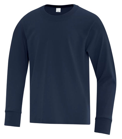 Customized Youth ATC™ Everyday Cotton Long Sleeve Tee 1015Y