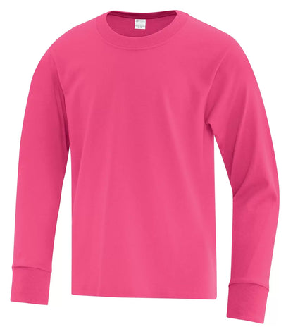 Customized Youth ATC™ Everyday Cotton Long Sleeve Tee 1015Y
