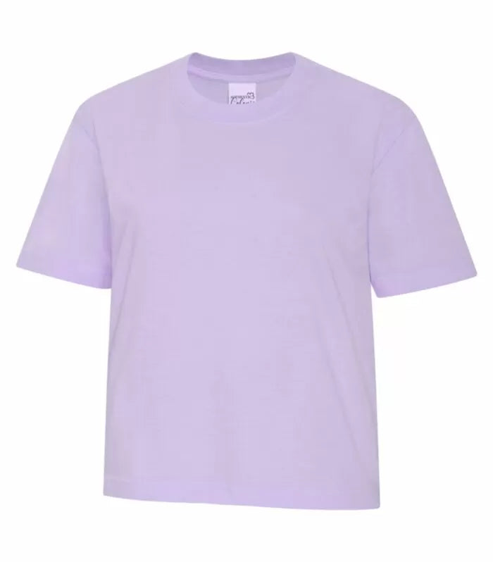 Customized Ladies ATC Authentic Colours™ Garment-Dyed Heavyweight Boxy Tee 1700L