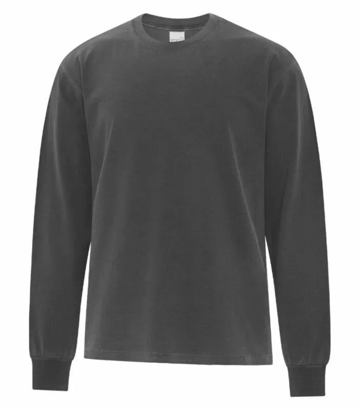 Customized ATC Authentic Colours™ Garment-Dyed Heavyweight Long Sleeve Tee 1715