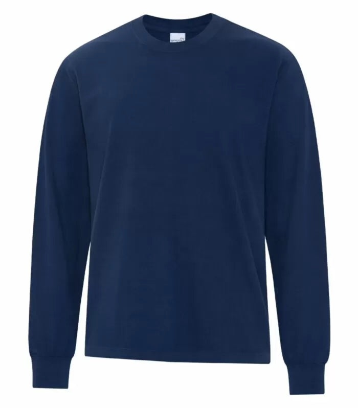 Customized ATC Authentic Colours™ Garment-Dyed Heavyweight Long Sleeve Tee 1715
