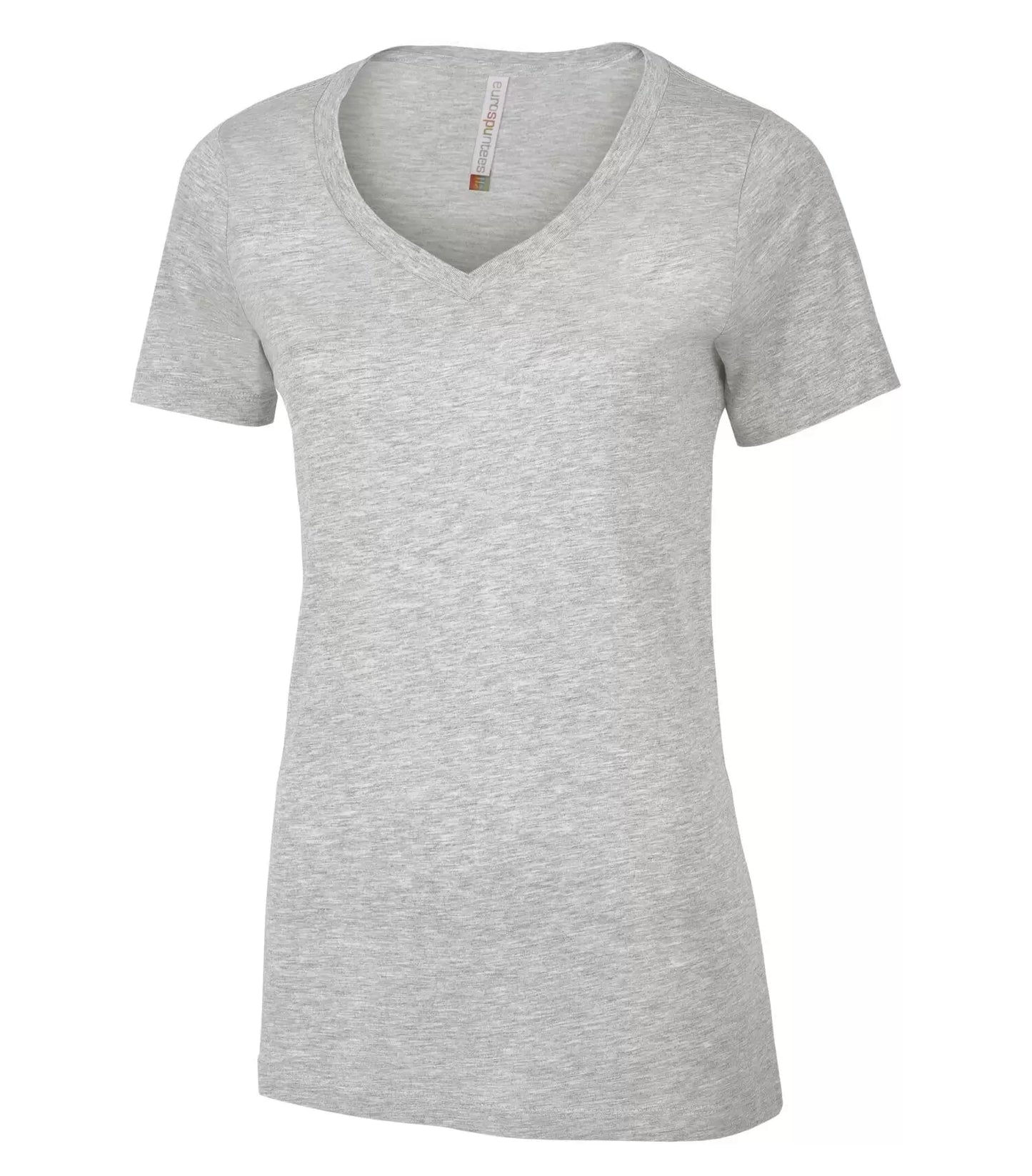 Customized Ladies ATC™ Eurospun® Ring Spun V-Neck Tee 8001L