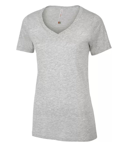 Customized Ladies ATC™ Eurospun® Ring Spun V-Neck Tee 8001L