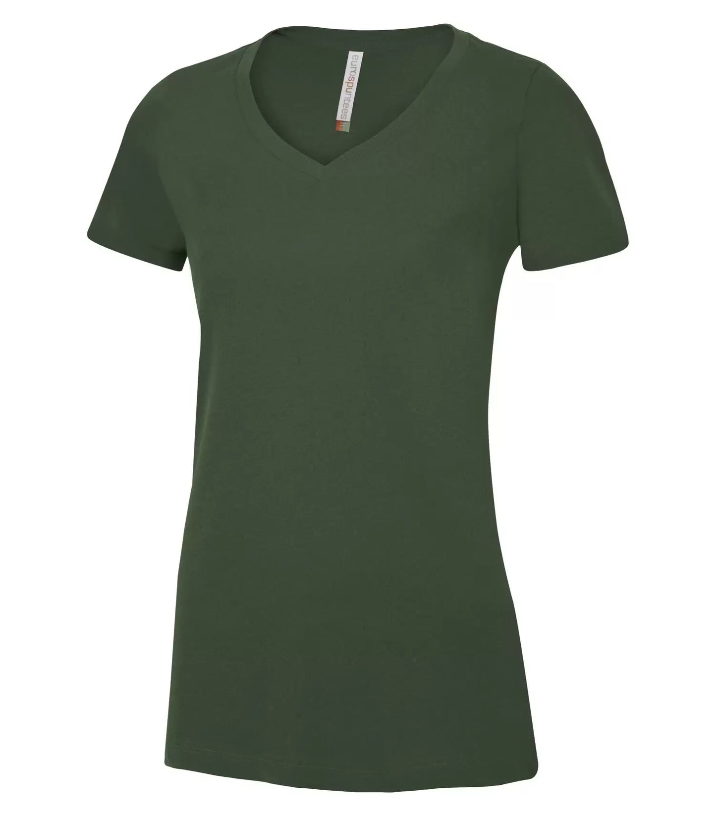 Customized Ladies ATC™ Eurospun® Ring Spun V-Neck Tee 8001L