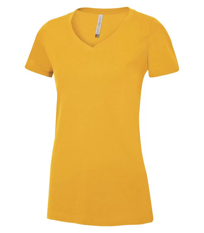 Customized Ladies ATC™ Eurospun® Ring Spun V-Neck Tee 8001L
