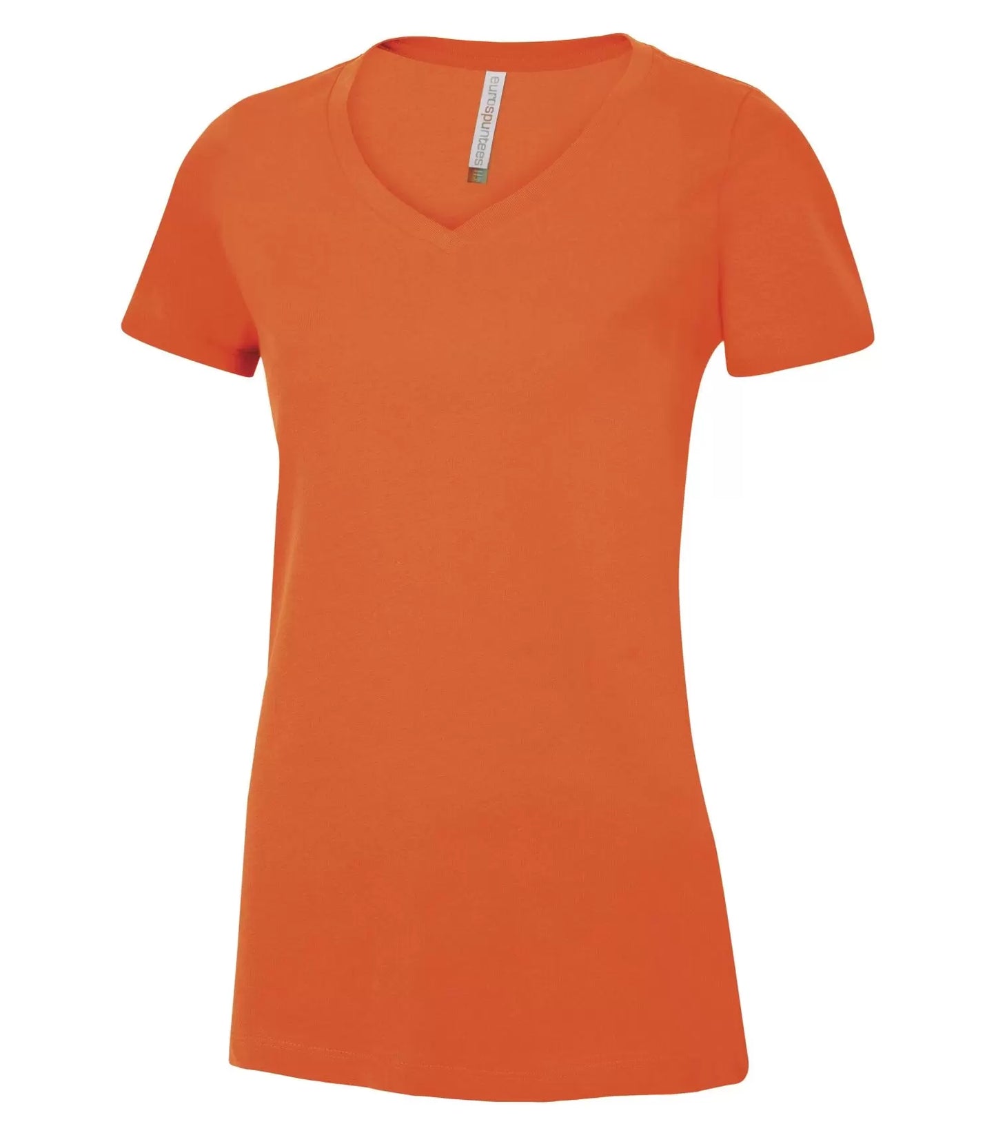 Customized Ladies ATC™ Eurospun® Ring Spun V-Neck Tee 8001L
