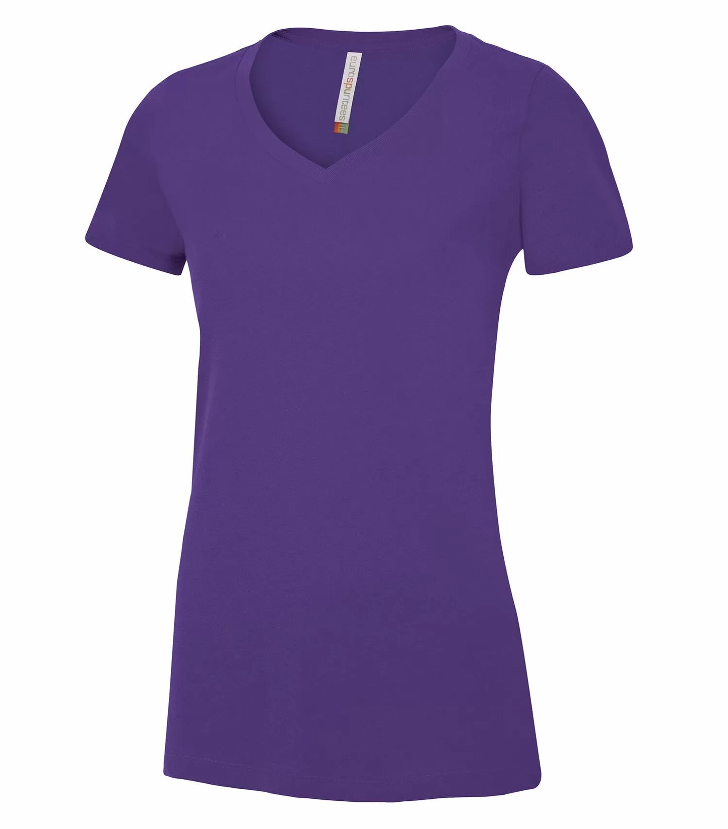 Customized Ladies ATC™ Eurospun® Ring Spun V-Neck Tee 8001L