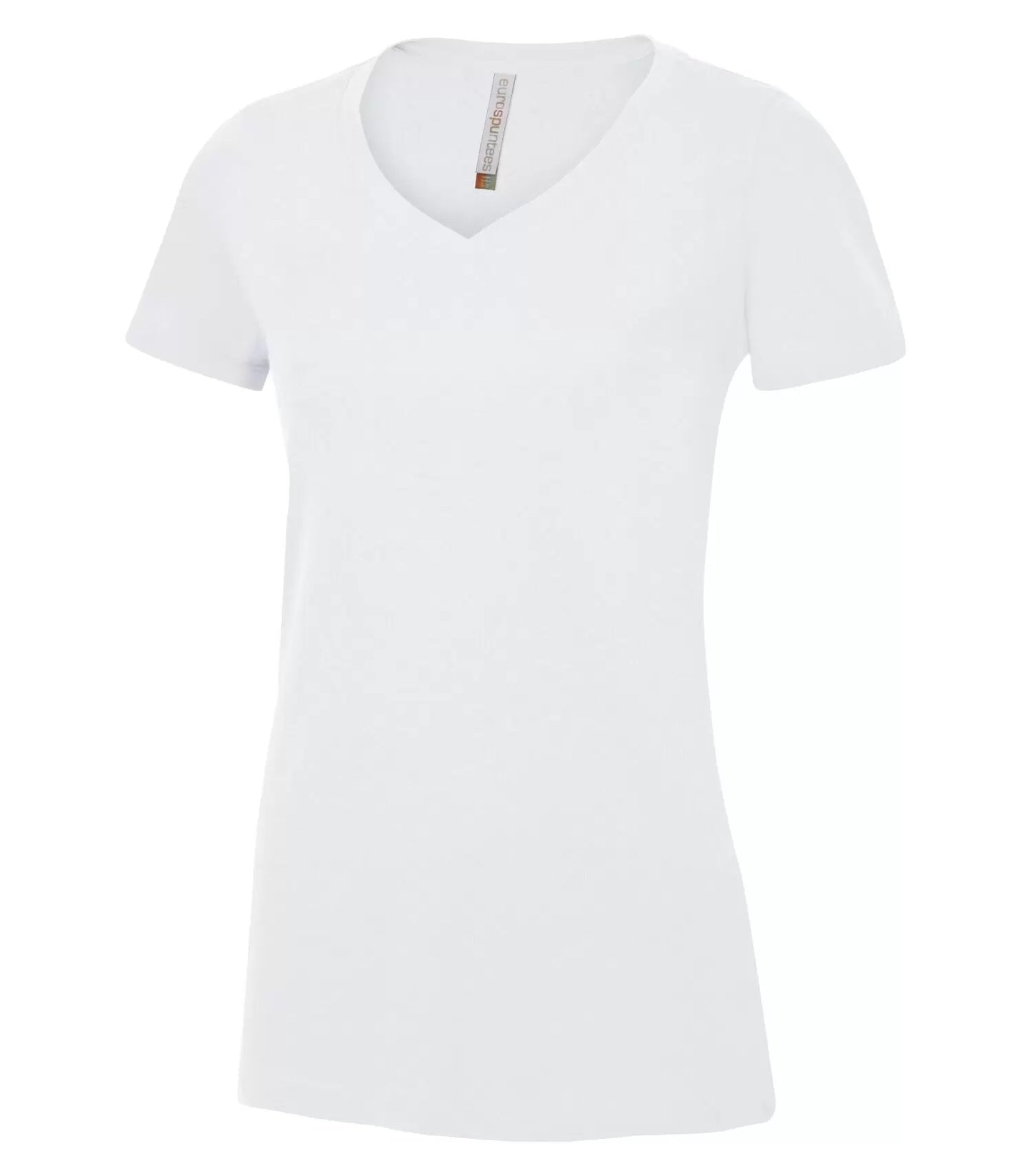 Customized Ladies ATC™ Eurospun® Ring Spun V-Neck Tee 8001L