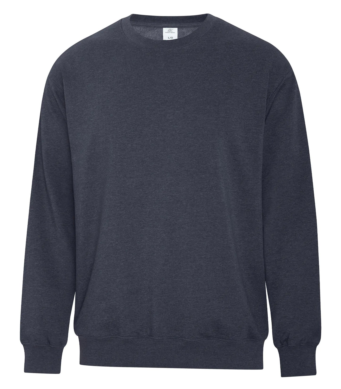 Customized ATC™ Earth Wash™ Tourbillion Fleece Crewneck Sweatshirt F6400