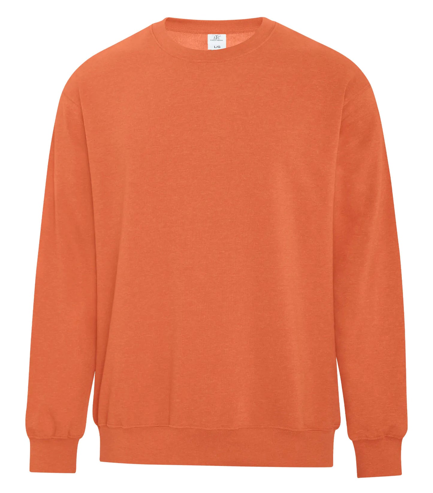 Customized ATC™ Earth Wash™ Tourbillion Fleece Crewneck Sweatshirt F6400