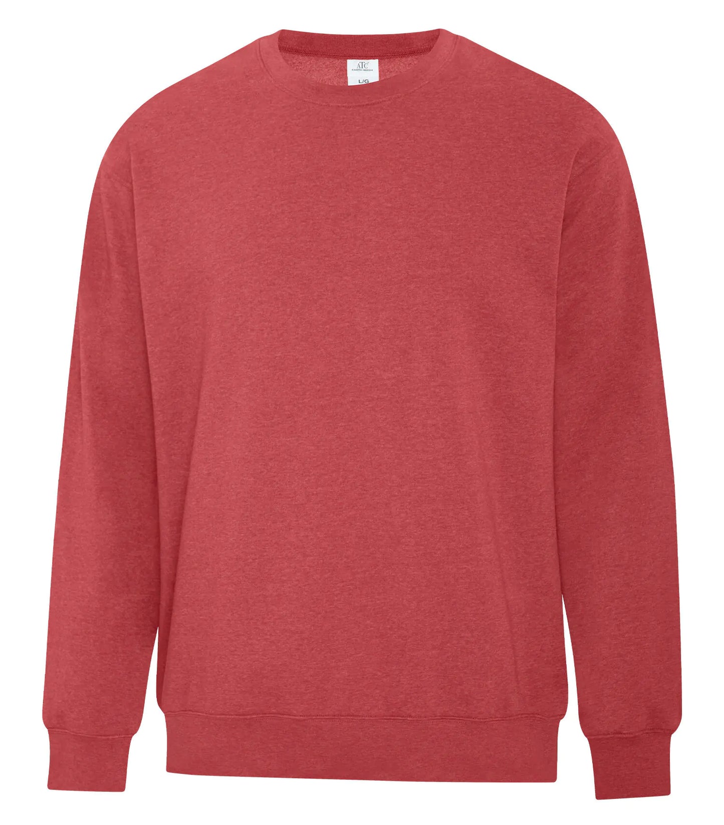 Customized ATC™ Earth Wash™ Tourbillion Fleece Crewneck Sweatshirt F6400