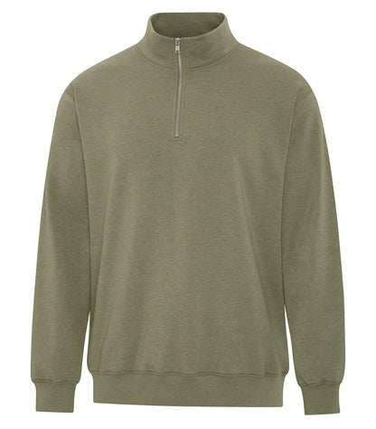 Customized ATC™ Earth Wash™ Tourbillion Fleece 1/4 Zip Sweatshirt F6700