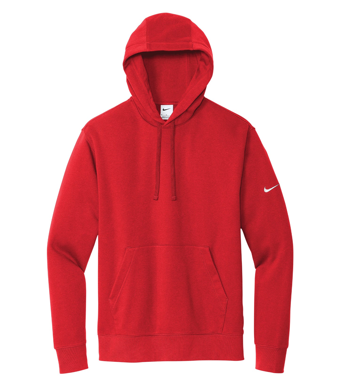 Customized NIKE Club Fleece Sleeve Swoosh Pullover Hoodie DR1499