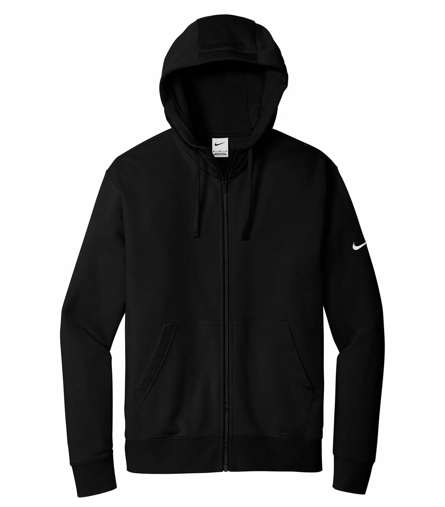 Customized NIKE Club Fleece Sleeve Swoosh Full Zip Hoodie DR1513