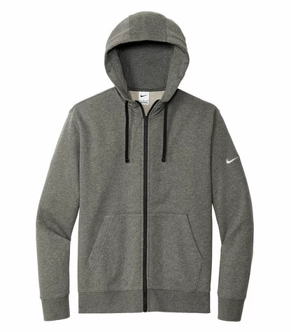 Customized NIKE Club Fleece Sleeve Swoosh Full Zip Hoodie DR1513