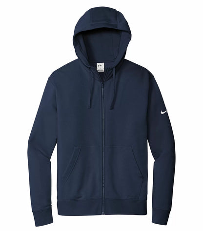 Customized NIKE Club Fleece Sleeve Swoosh Full Zip Hoodie DR1513