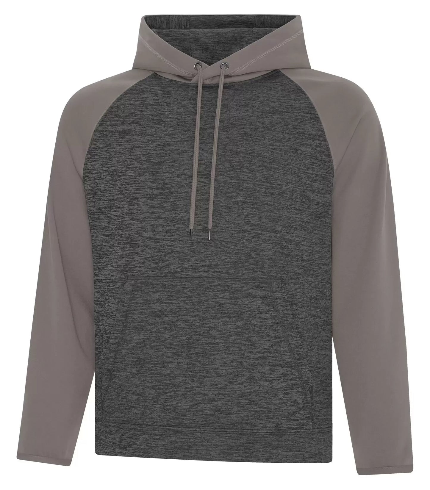Customized Youth ATC™ Dynamic Heather Fleece Two Tone Hooded Sweatshirt Y2047