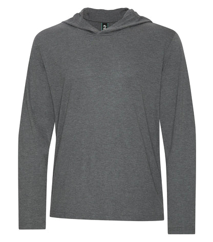 Customized KOI® Element Triblend Long Sleeve Hooded Tee 8051