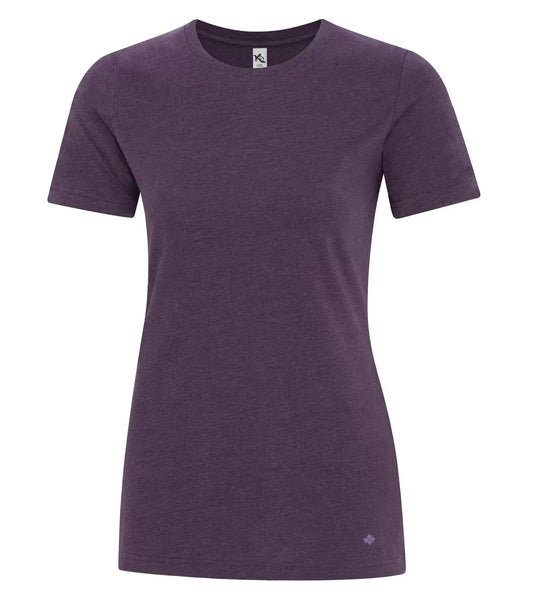 Customized Ladies KOI® Element Ring Spun Blend Tee 8060L