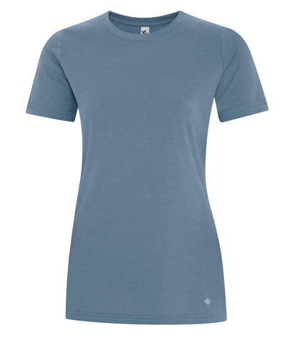 Customized Ladies KOI® Element Ring Spun Blend Tee 8060L