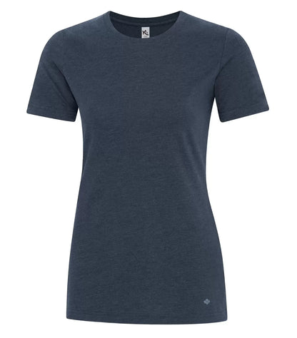 Customized Ladies KOI® Element Ring Spun Blend Tee 8060L