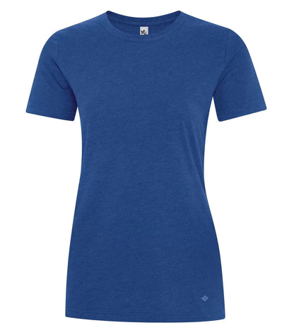 Customized Ladies KOI® Element Ring Spun Blend Tee 8060L