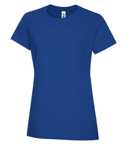 Customized Ladies KOI® Element Ring Spun Cotton Tee 8070L