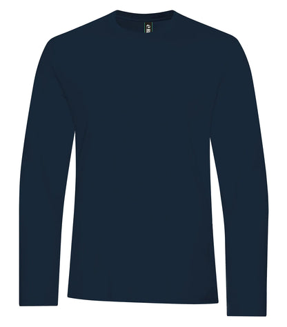 Customized KOI® Element Ring Spun Cotton Long Sleeve Tee 8075