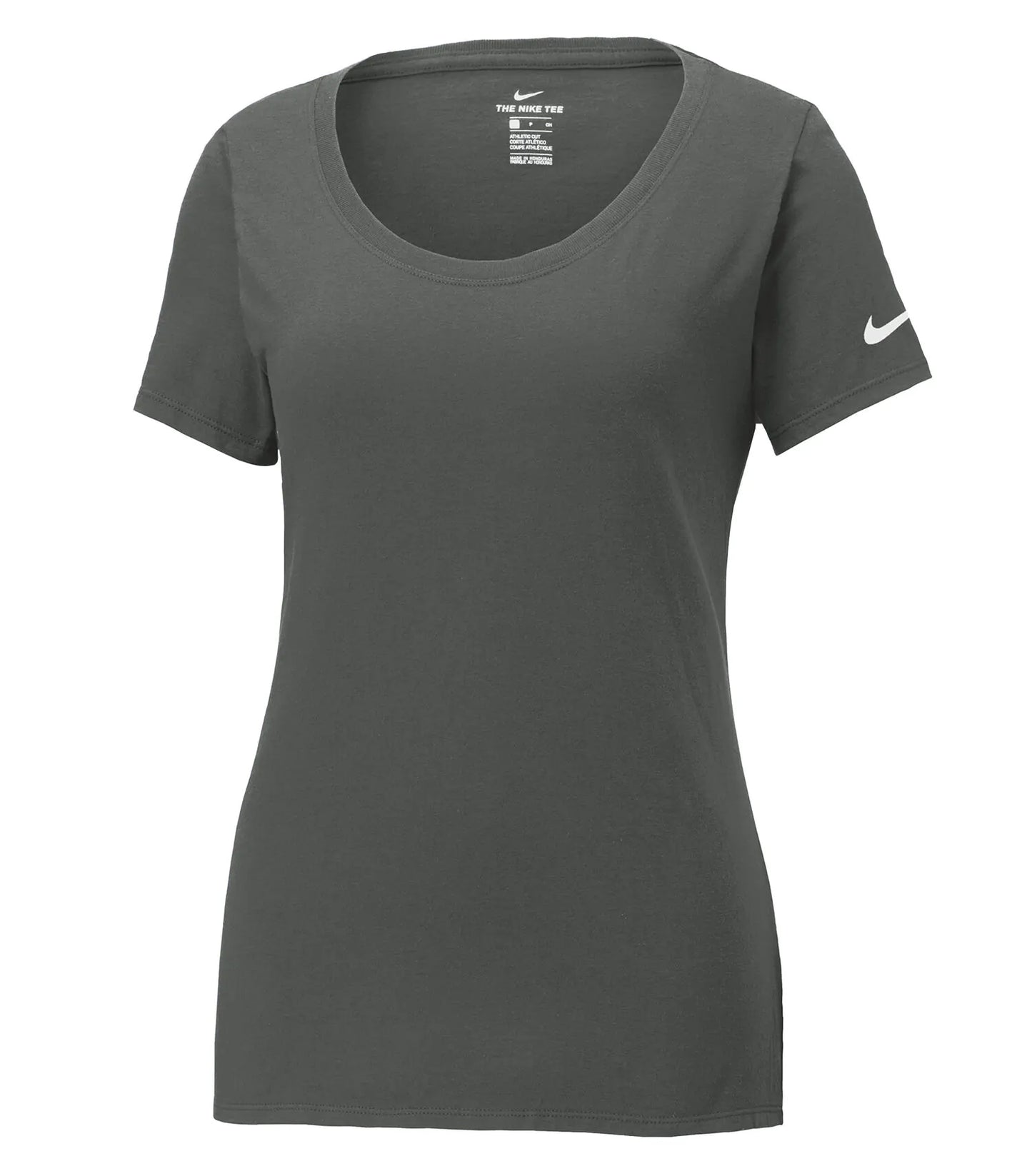 Customized Ladies Nike Dri-Fit Cotton/Poly Scoop Neck Tee 5234