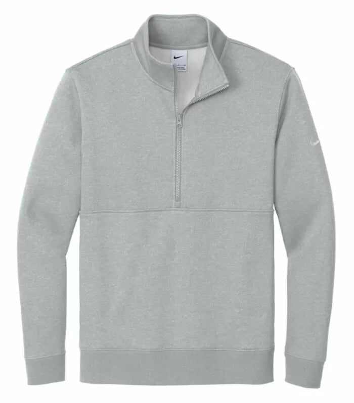 Customized Nike Club Fleece Sleeve Swoosh 1/2 Zip NKDX6718