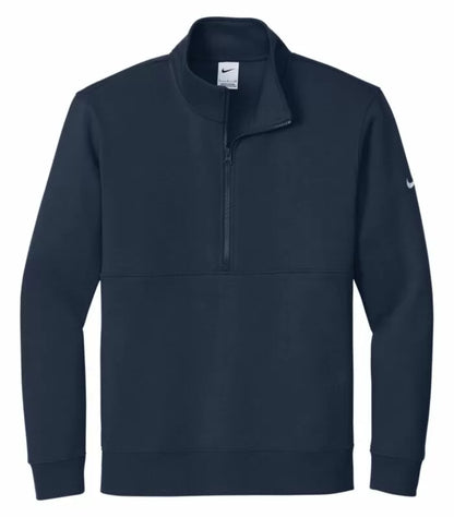 Customized Nike Club Fleece Sleeve Swoosh 1/2 Zip NKDX6718