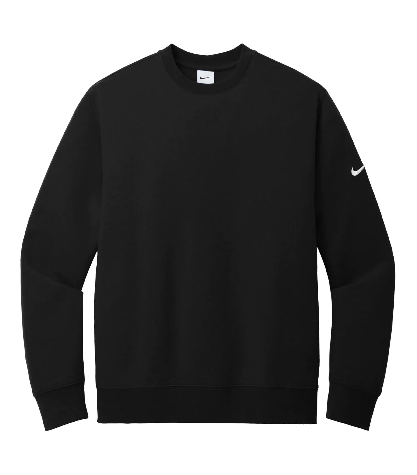 Customized Nike Club Fleece Sleeve Swoosh Crew NKFD9863