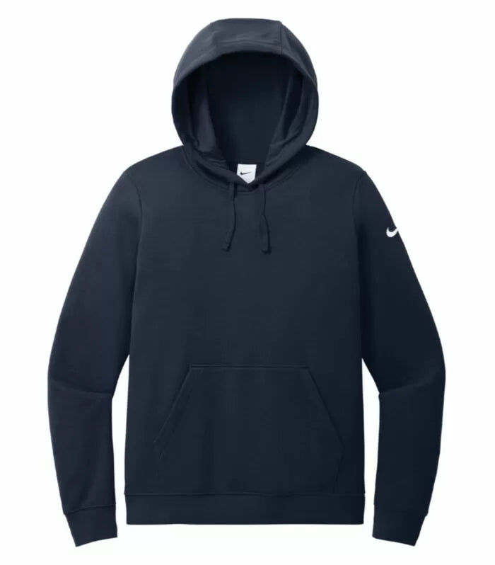 Customized Ladies NIKE Club Fleece Sleeve Swoosh Hoodie NKFD9889