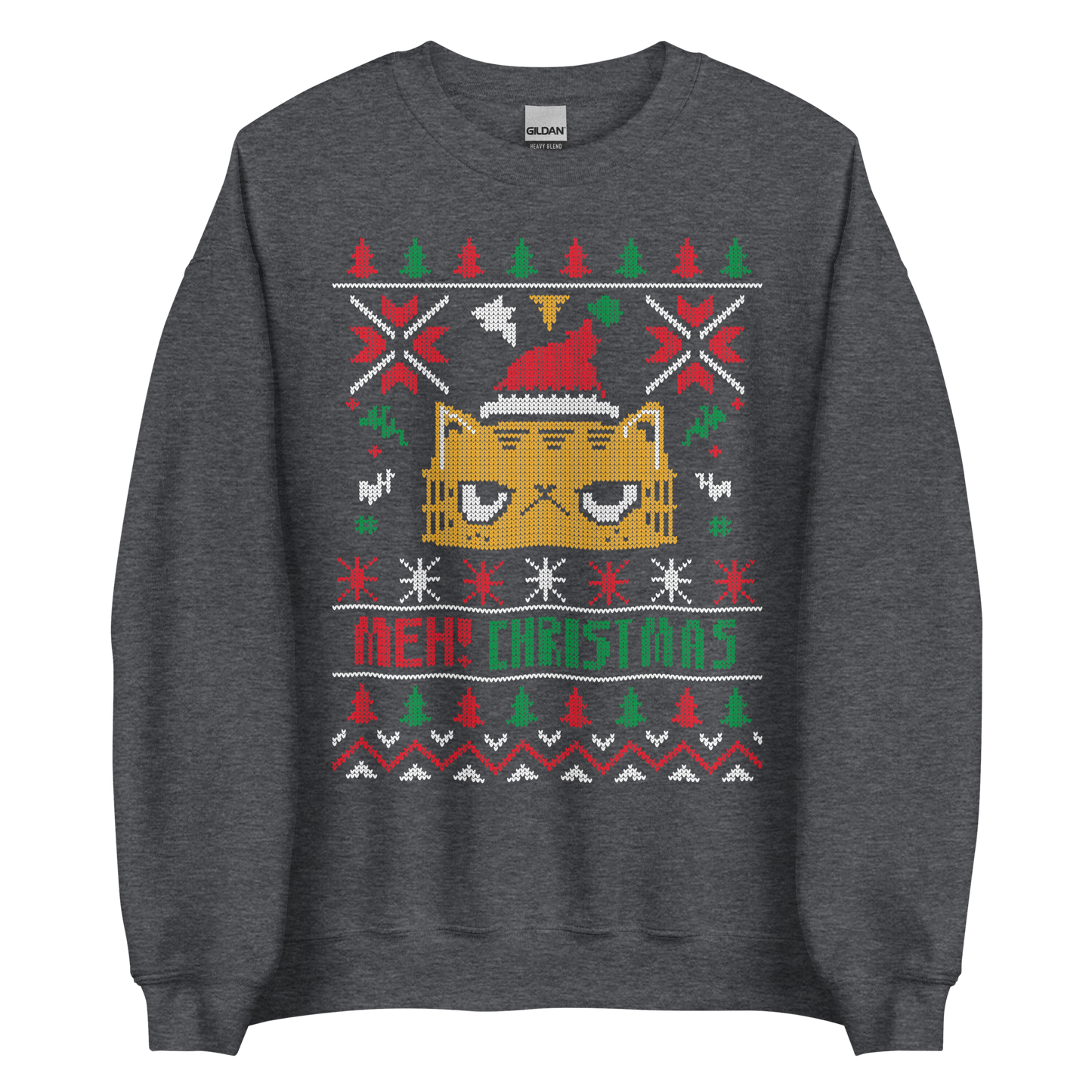 "Ugly Christmas Sweater" Meh Cat