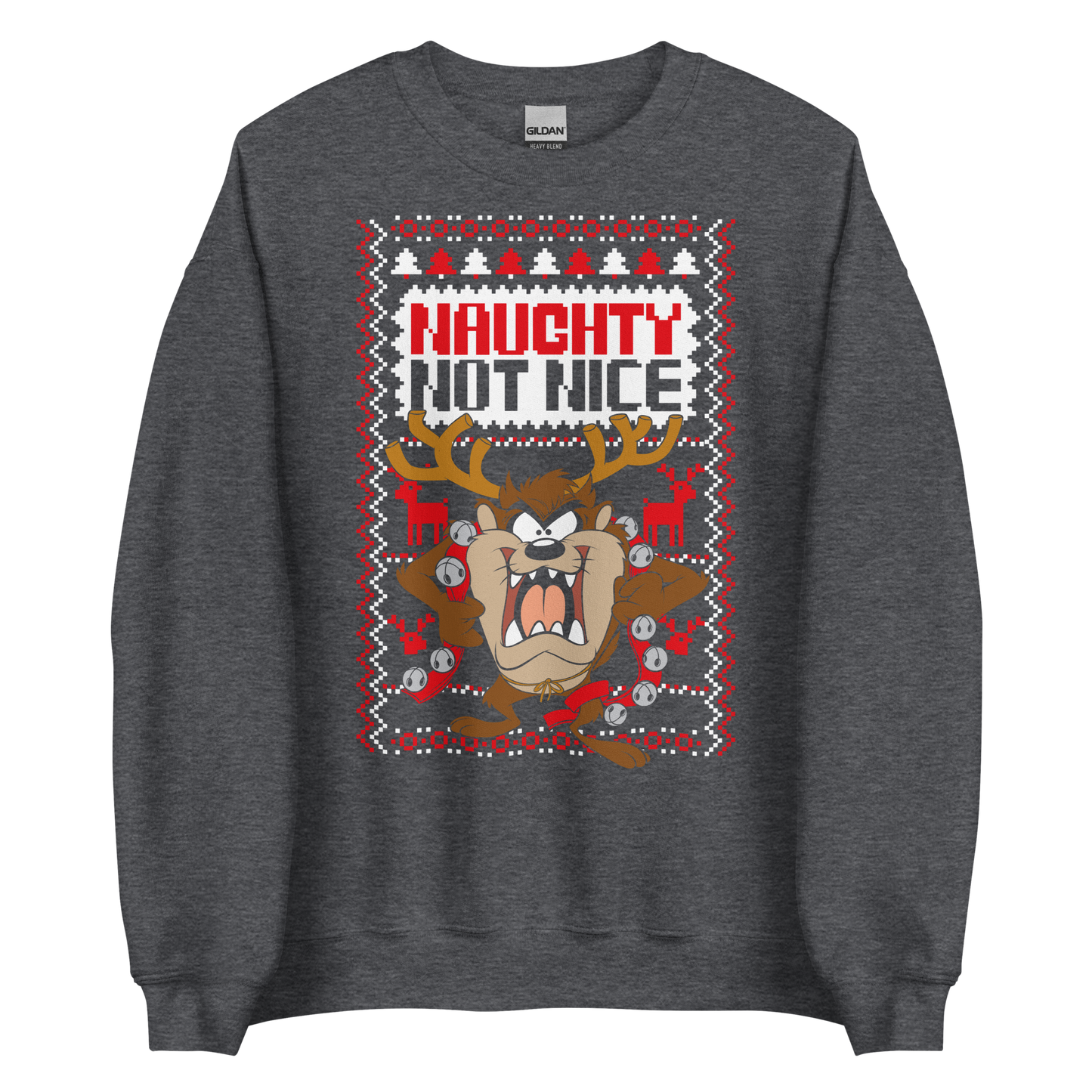 "Ugly Christmas Sweater" Naughty Not Nice