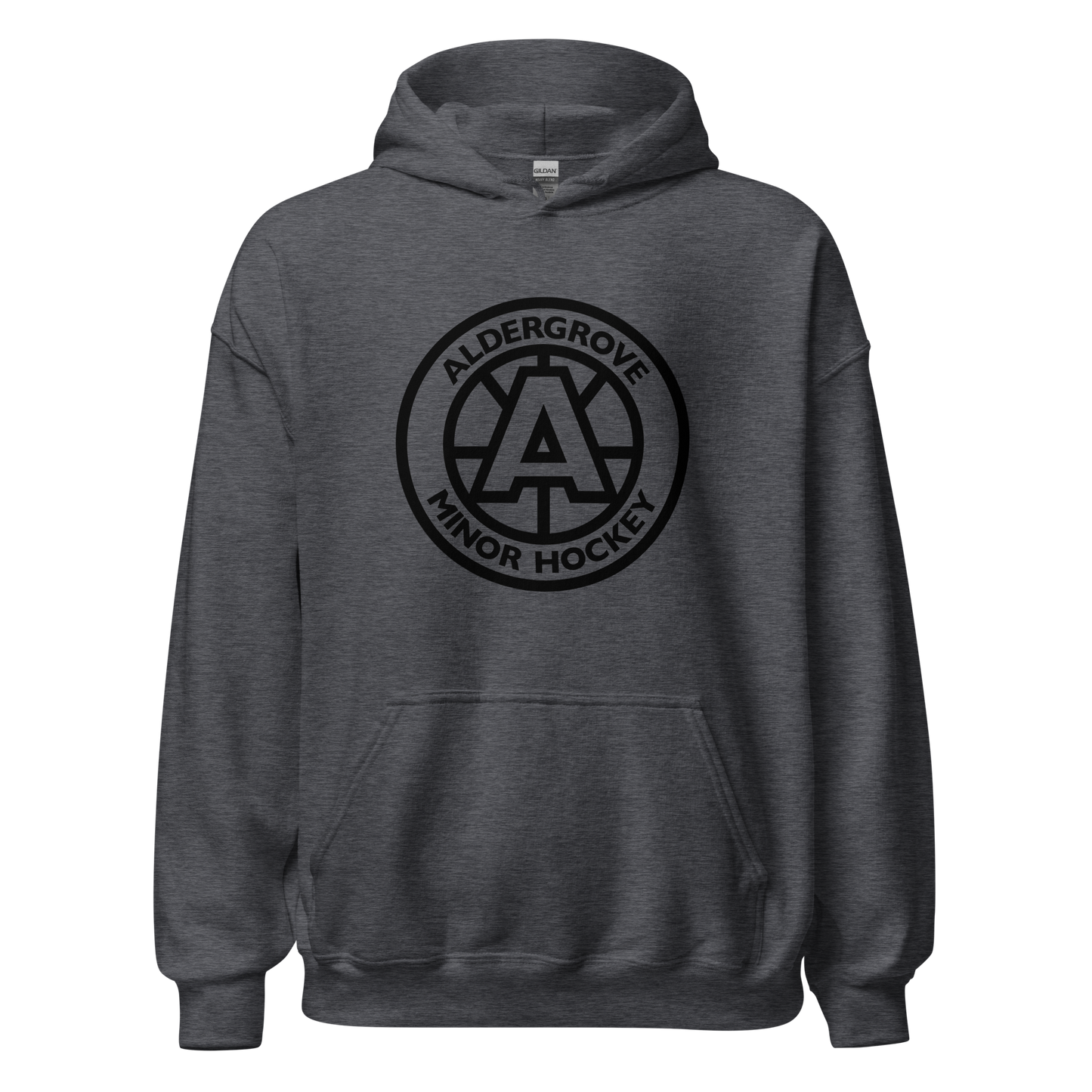 AMHA 1 Colour Logo Hoodie