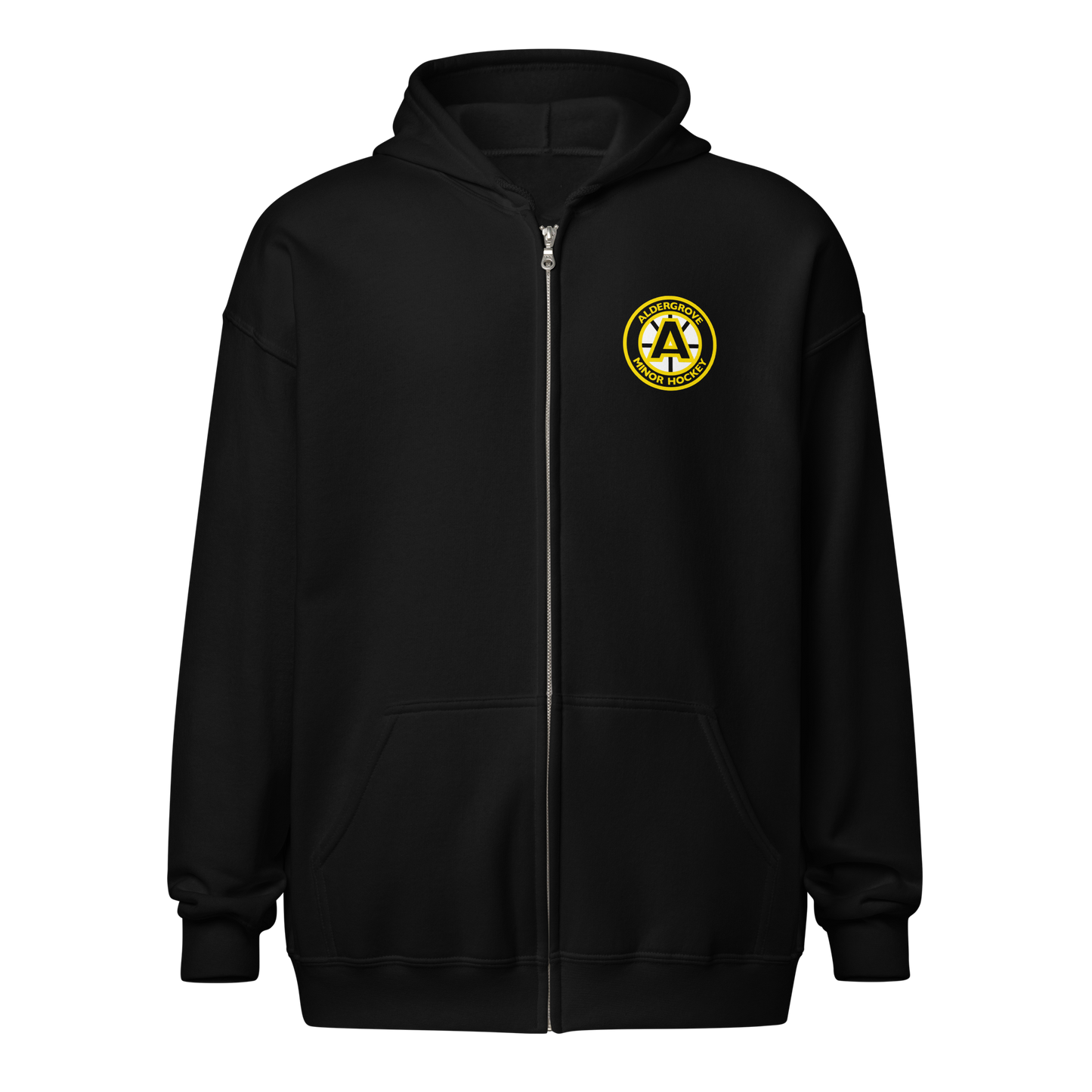 AMHA Chest Logo Full Zip Hoodie