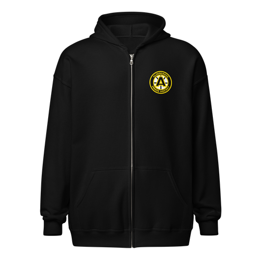 AMHA Chest Logo Full Zip Hoodie