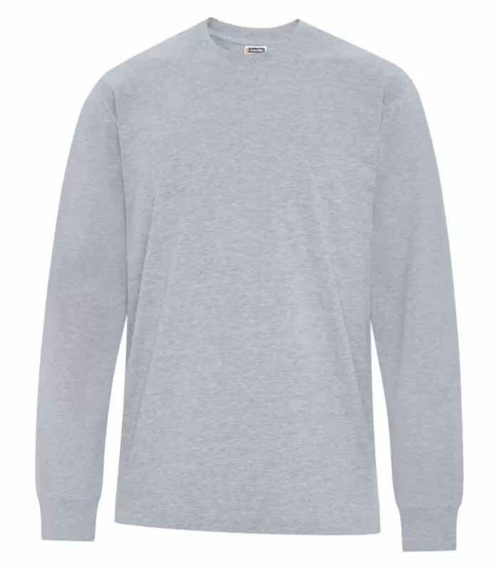 Customized ATC WeRK™ Heavyweight Ring Spun Cotton Long Sleeve Tee 250LS