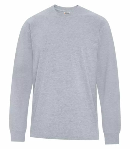 Customized ATC WeRK™ Heavyweight Ring Spun Cotton Long Sleeve Tee 250LS