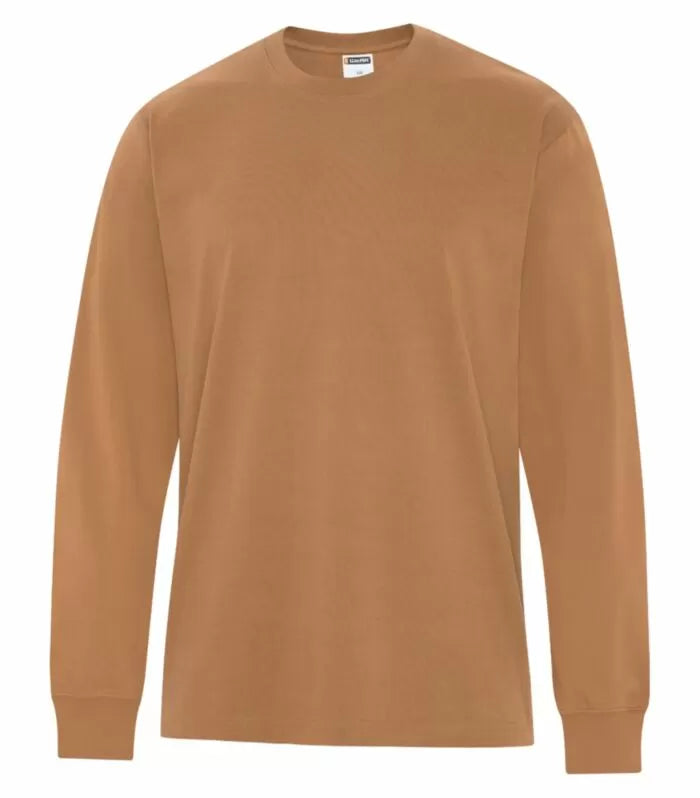 Customized ATC WeRK™ Heavyweight Ring Spun Cotton Long Sleeve Tee 250LS
