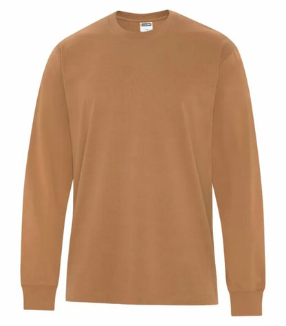 Customized ATC WeRK™ Heavyweight Ring Spun Cotton Long Sleeve Tee 250LS