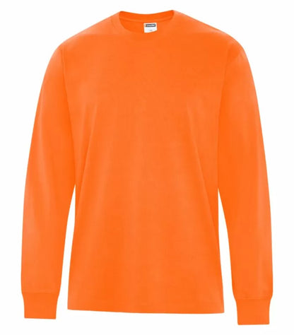 Customized ATC WeRK™ Heavyweight Ring Spun Cotton Long Sleeve Tee 250LS