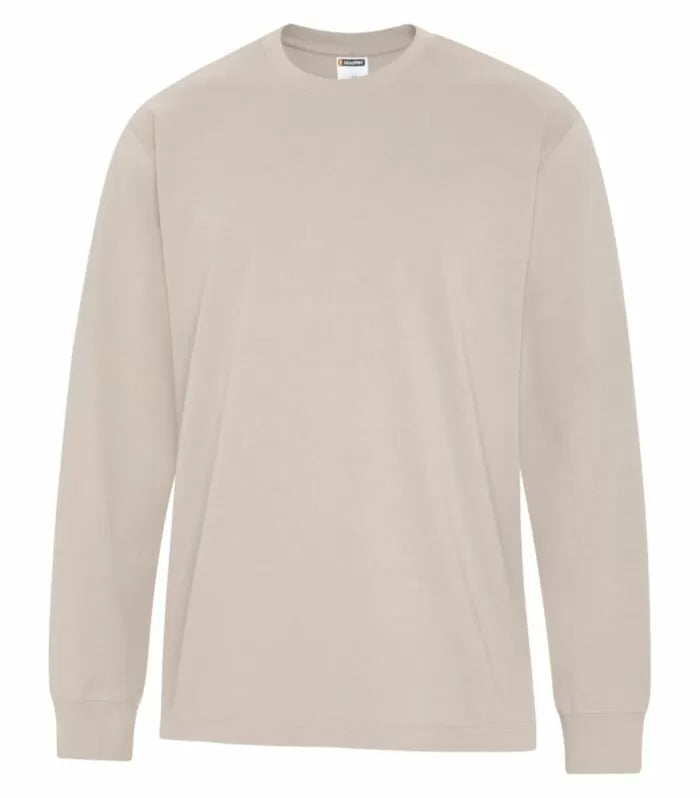 Customized ATC WeRK™ Heavyweight Ring Spun Cotton Long Sleeve Tee 250LS