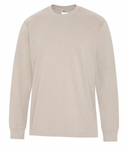 Customized ATC WeRK™ Heavyweight Ring Spun Cotton Long Sleeve Tee 250LS